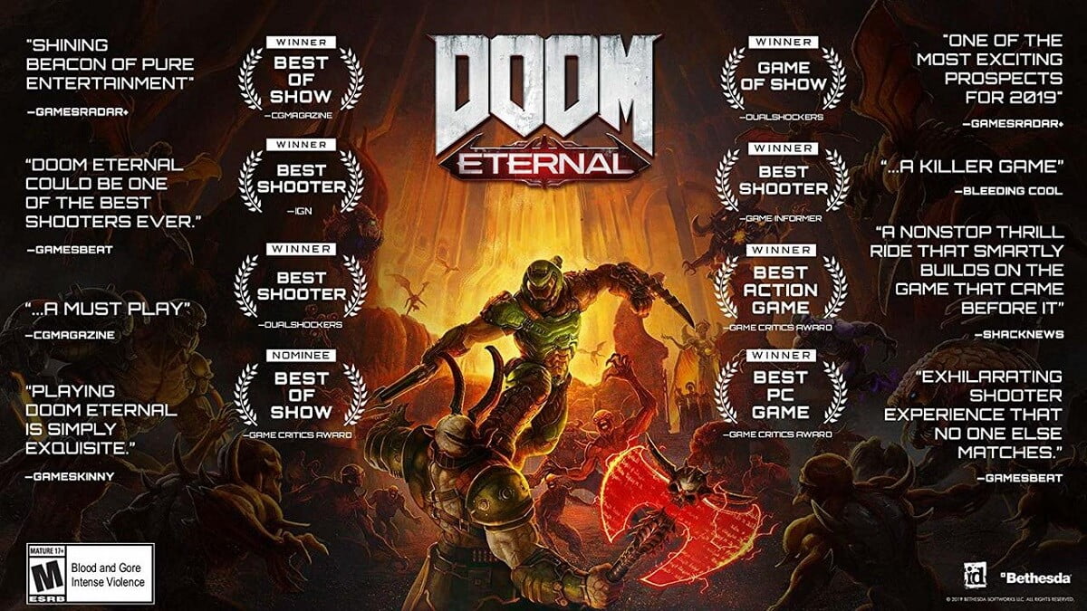 تاریخ عرضه‌ی DOOM Eternal برای Switch