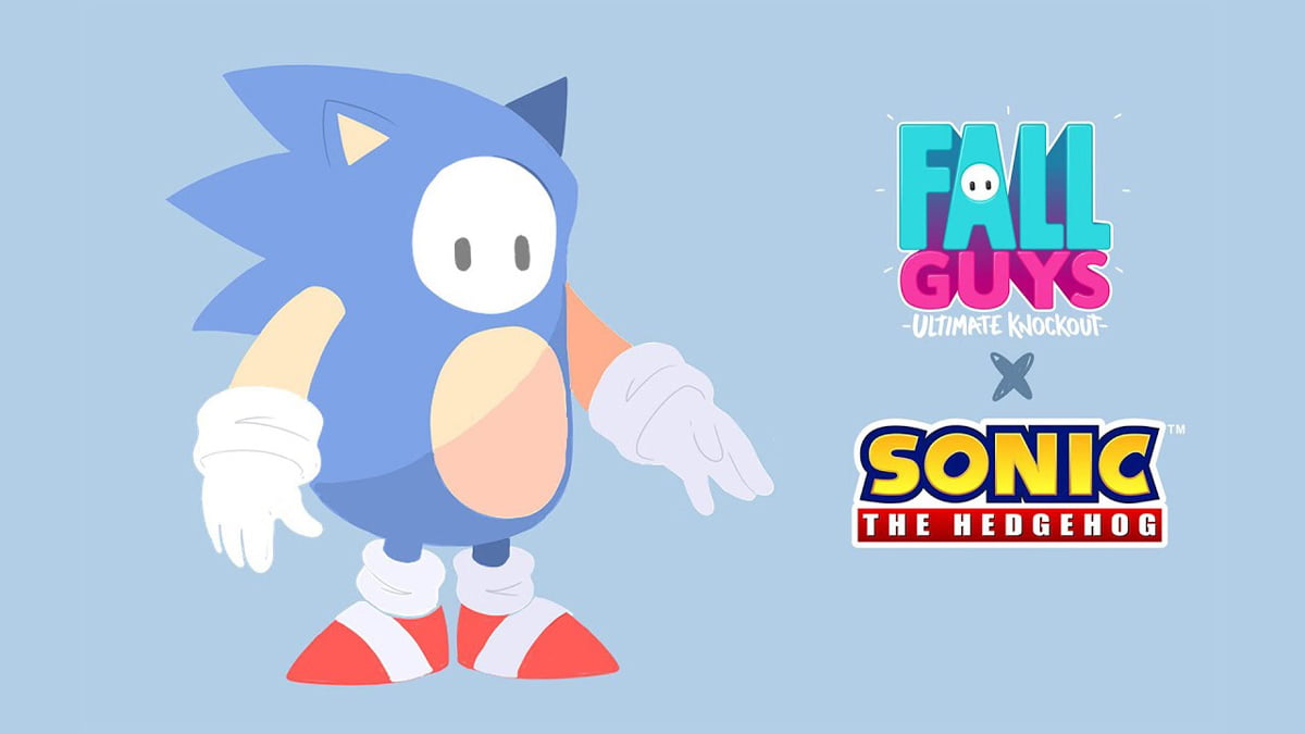 انتشار پوسته‌ی Sonic در Fall Guys