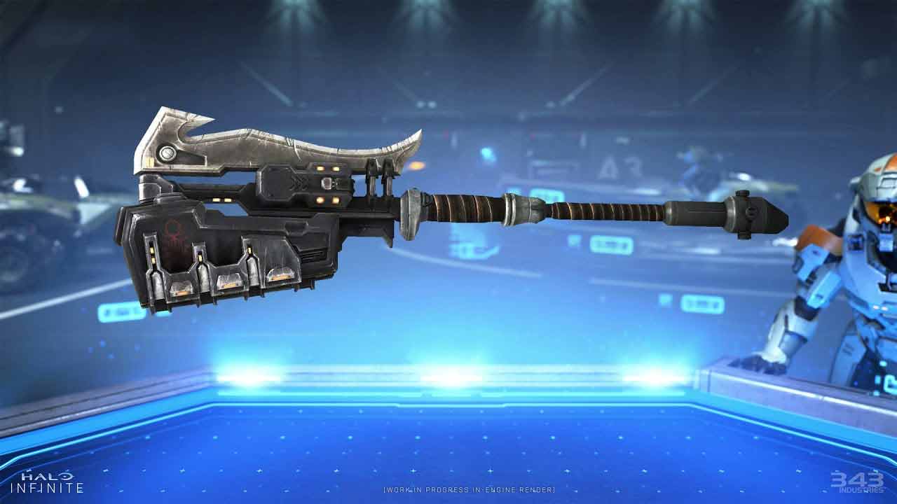 اسلحه های Gravity Hammer بازی Halo Infinite