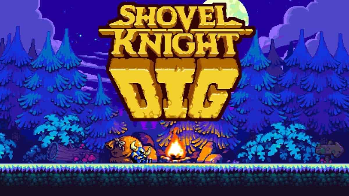 بازی-Shovel-Knight-Dig-عنوانی-پازلی