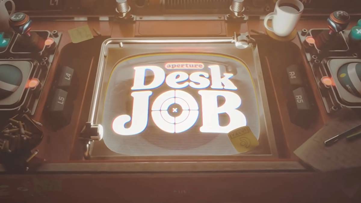 بازی رایگان استیم Aperture Desk Job